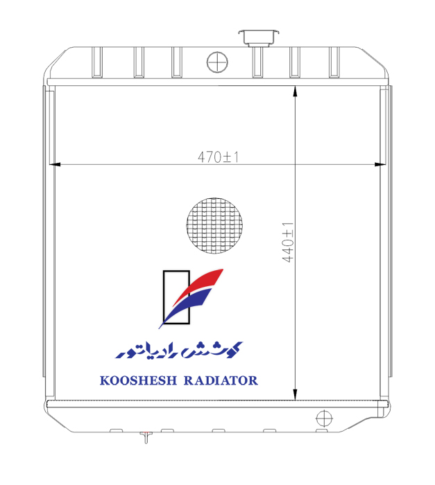 رادیاتور لندرور کوشش رادیاتور - Image 2