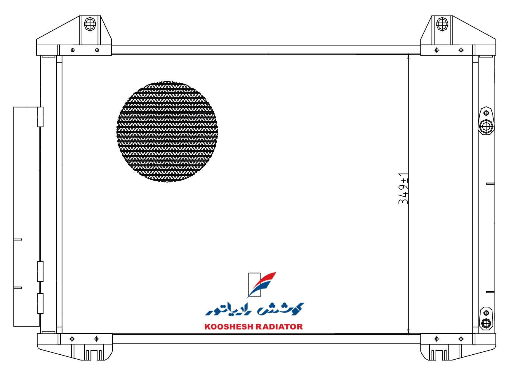كندانسور برلیانس 220 کوشش رادیاتور - Image 2