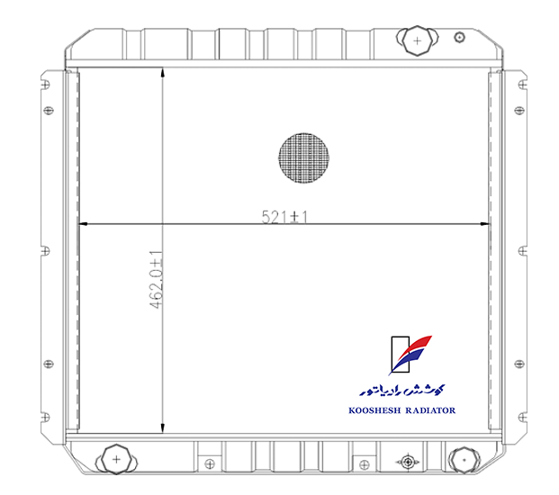 رادیاتور زیل 5301 (بوچوك) کوشش رادیاتور - Image 2