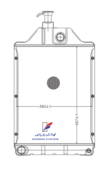 رادیاتور فرگوسن 285 کوشش رادیاتور - Image 2