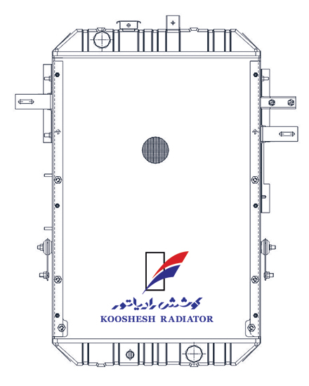 رادیاتور كامیونت هیوندایی کوشش رادیاتور - Image 3