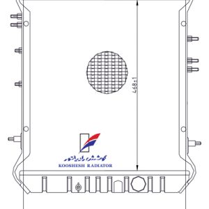 رادیاتور میتسوبیشی كانتر کوشش رادیاتور
